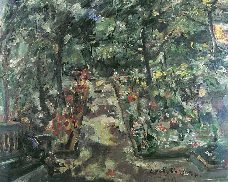 Lovis Corinth Garten in Berlin-Westend